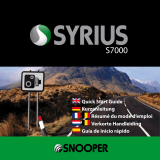 Snooper S7000 Syrius Le manuel du propriétaire