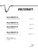 VOLTCRAFT MULTI-DMM MT-52 - V09-10 Le manuel du propriétaire