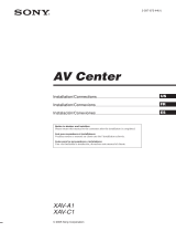 Sony XAV-A1 Guide d'installation