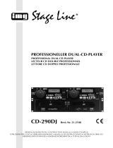 IMG Stage Line CD-290DJ Le manuel du propriétaire