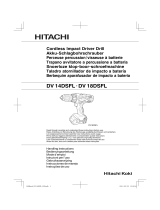 Hitachi DV 14DSFL Le manuel du propriétaire