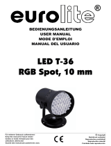 EuroLite LED T-36 Manuel utilisateur
