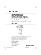 Hitachi WH 10 DL Le manuel du propriétaire