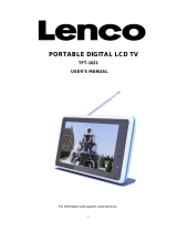 Lenco TFT-1028 Le manuel du propriétaire