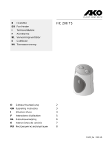 AKO HC 200 TS Operating Instructions Manual