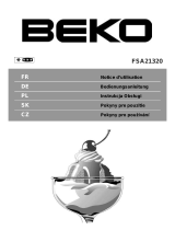 Beko FSA21320 Le manuel du propriétaire