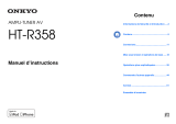 ONKYO HT-R358 Le manuel du propriétaire