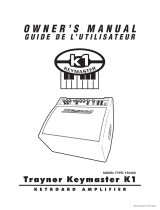 TRAYNOR Keymaster K1 YS1069 Le manuel du propriétaire