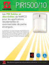 NAPCO PIR 1500-10 Le manuel du propriétaire