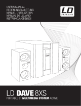 LD Systems DAVE 8 XS W Le manuel du propriétaire