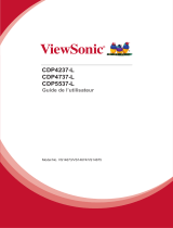ViewSonic CDP4237-L Le manuel du propriétaire