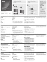 ATEN VanCryst VE812 Guide de démarrage rapide