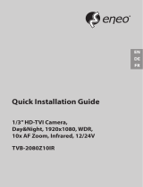 Eneo TVB-2080Z10IR Quick Installation Manual