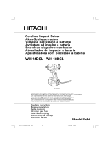 Hitachi WH 14DSL Manuel utilisateur