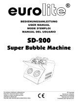 EuroLite SD-200 Manuel utilisateur