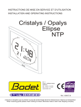 Bodet opalys ellipse Installation And Operating Instructions Manual