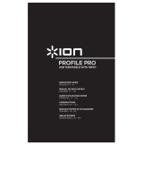 ION Audio ION PROFILE PRO Le manuel du propriétaire