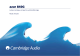 Cambridge Audio Azur 840C Manuel utilisateur