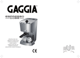 Gaggia 9335I00B0011 Manuel utilisateur