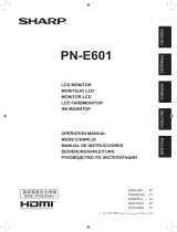 Sharp PNE601 Mode d'emploi