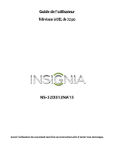 Insignia NS-32D312NA15 Manuel utilisateur