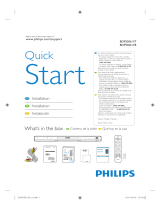 Philips BDP5506/F7 Guide de démarrage rapide