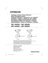 Hitachi WH 14DSDL Manuel utilisateur