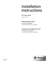 Monogram ZV750SPSS Guide d'installation