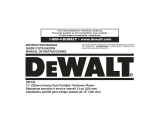 DeWalt DW735 Le manuel du propriétaire