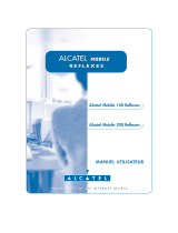 Alcatel Mobile 200 Reflexes Le manuel du propriétaire