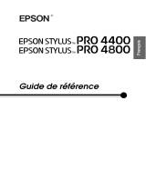 Epson Stylus Pro 4400 Le manuel du propriétaire