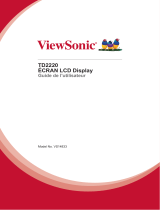 ViewSonic TD2220TD2340 Le manuel du propriétaire