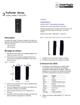 Interlogix TruPortal T-100 Model Reader  (French) Guide d'installation