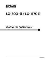 Epson LX1170II Le manuel du propriétaire