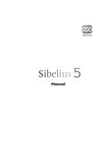 Sibelius SIBELIUS 5.1 Le manuel du propriétaire