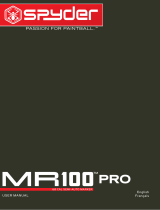 Spyder 2012 MR100 Pro Le manuel du propriétaire