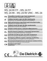 DeDietrich MS 24 MI VMC Mode d'emploi