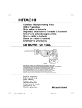 Hitachi CR 18DL Le manuel du propriétaire