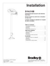 Bradley S19-210B Guide d'installation