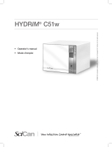 SciCan hydrim c51w Manuel utilisateur