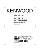Kenwood DDX8034BT Le manuel du propriétaire