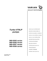 Varian Turbo-V70LP Manuel utilisateur
