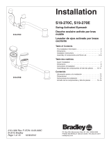 Bradley S19-270C Guide d'installation