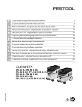 Festool CLEANTEX CTL 26 E SD E/A Le manuel du propriétaire