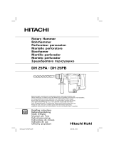 Hitachi DH 25PA Le manuel du propriétaire
