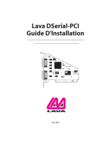 Lava DSERIAL-PCI Le manuel du propriétaire