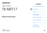 ONKYO TX-NR717 Le manuel du propriétaire