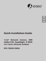 Eneo IPB-72A0003M0A Quick Installation Manual