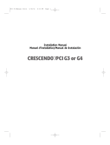 Sonnet Crescendo/PCI G3 & G4 Manuel utilisateur