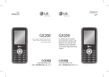 LG GX200.AROMDA Manuel utilisateur